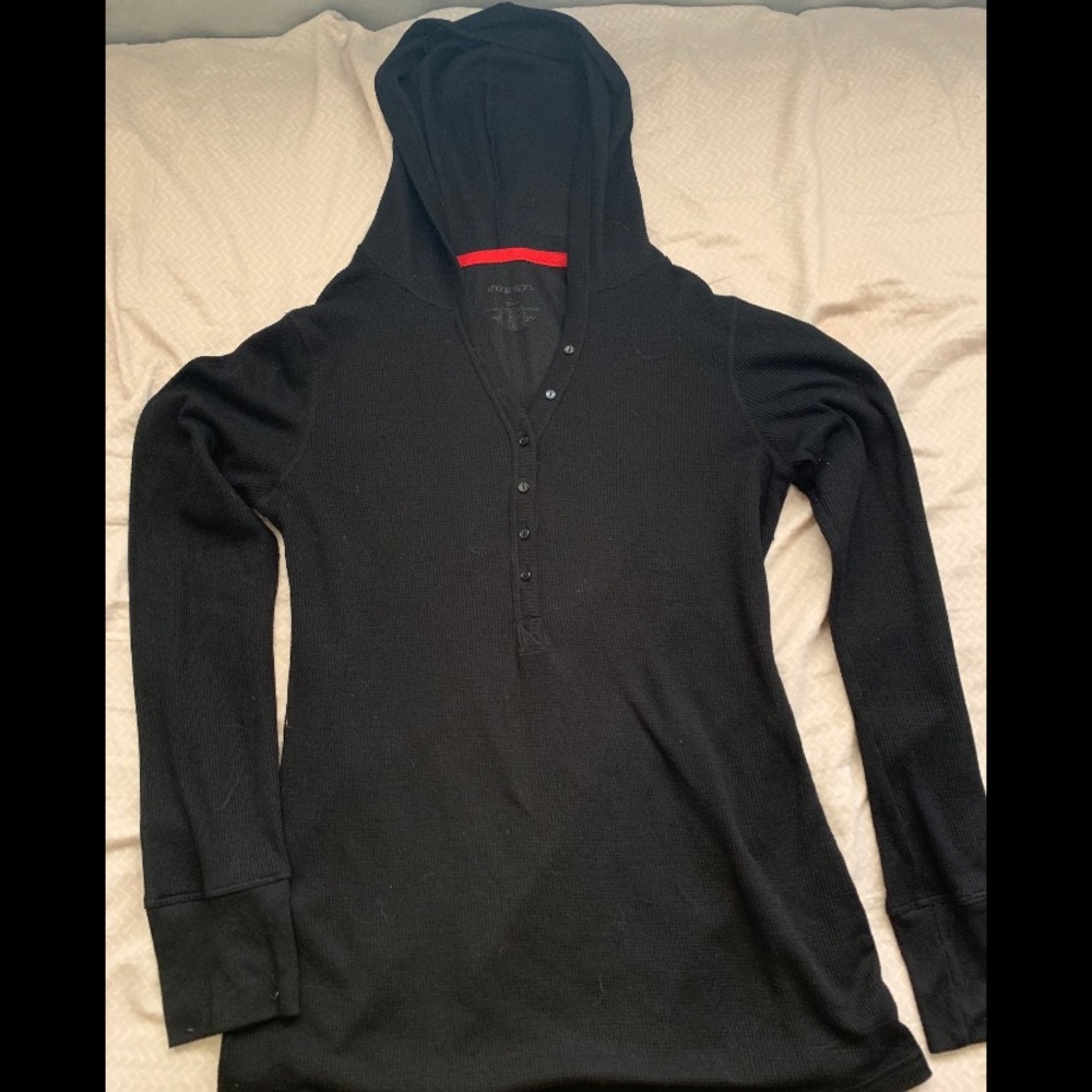 Black hoodie